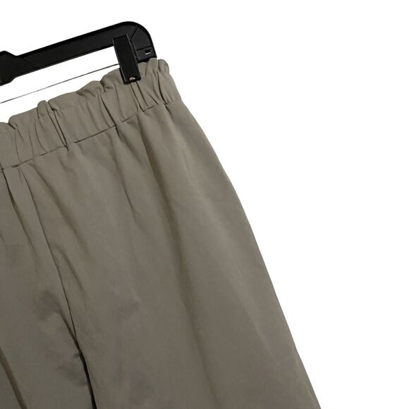 Joie Pants Woemns Size M Tan Brown Pull On Elastic Waist Straight Leg Stretch - Picture 5 of 7